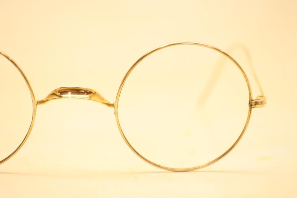 Antique  Gold Windsor Style Eyeglasses Glasses Vi… - image 3