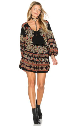 Free People FAB! Moonlight Drive Tassel Sides Smoc