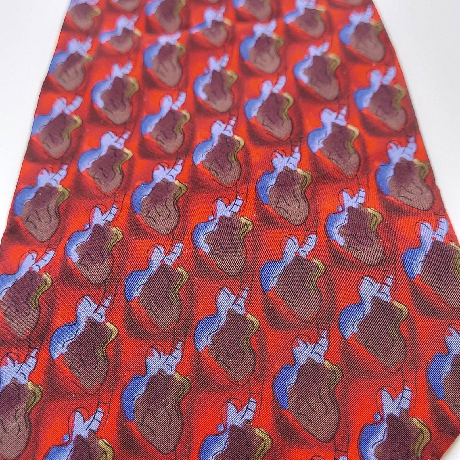 J Garcia Men's Silk Necktie Jerry Mens Hand Made … - image 3