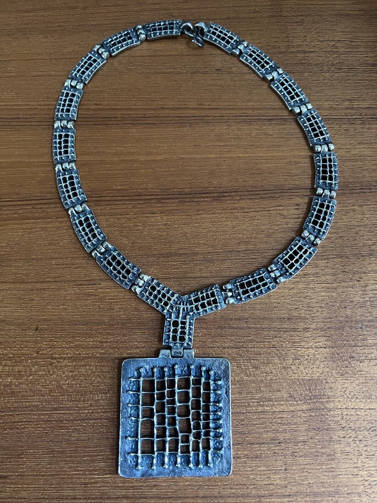 Rare Robert Larin Necklace Brutalist Modernist Ar… - image 1