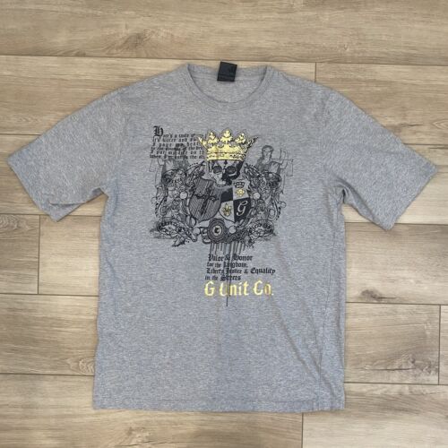 Vintage Y2K G-Unit T-shirt Mens Size XL Gray Hip … - image 1