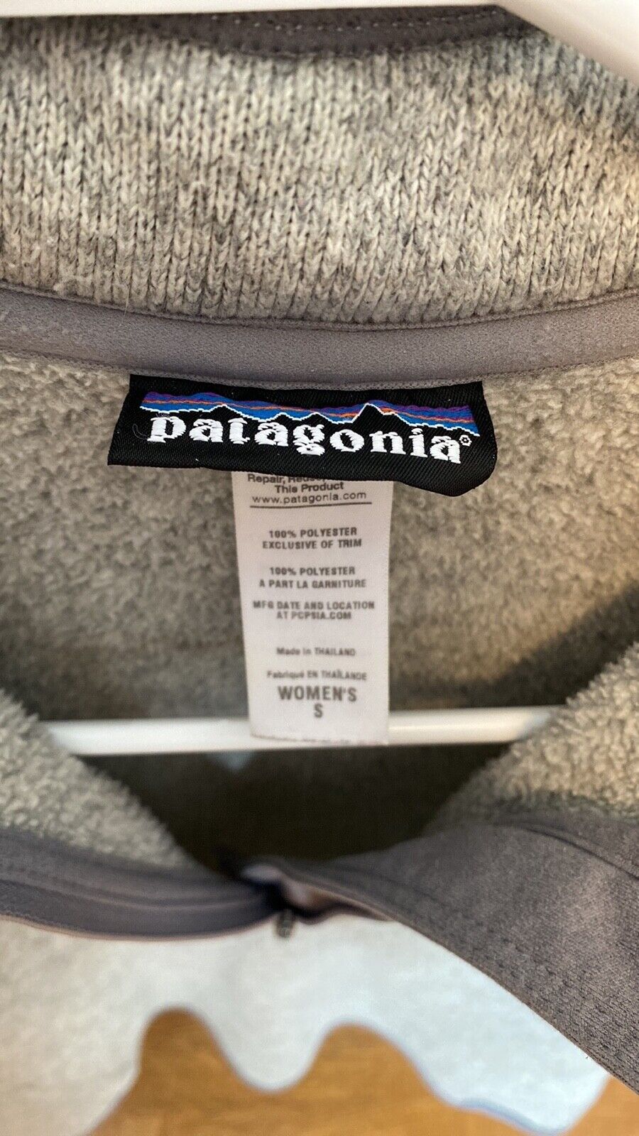 Patagonia women’s small better sweater gray - image 2