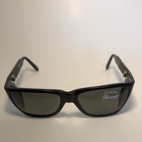 VINTAGE PERSOL RATTI 009 SUNGLASSES BLACK ITALY M… - image 1