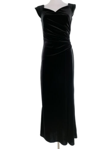 Issa London  Size 10 (38) Black Long Ball Gown Eve