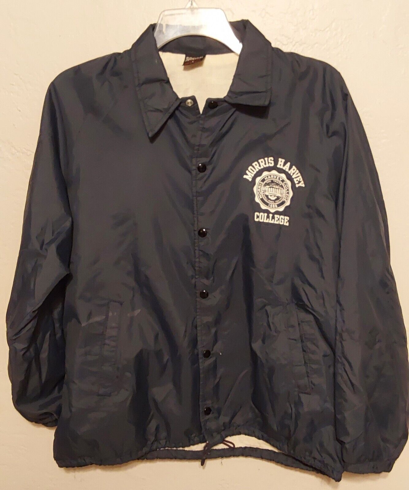 Vintage Morris Harvey Windbreaker Now University … - image 1