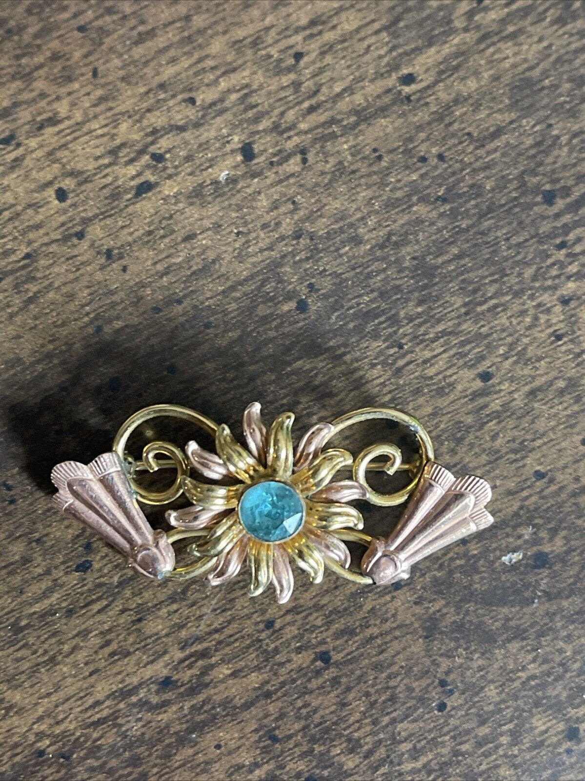 Van Dell Brooch Pin Vintage 12k GF Preowned - image 2