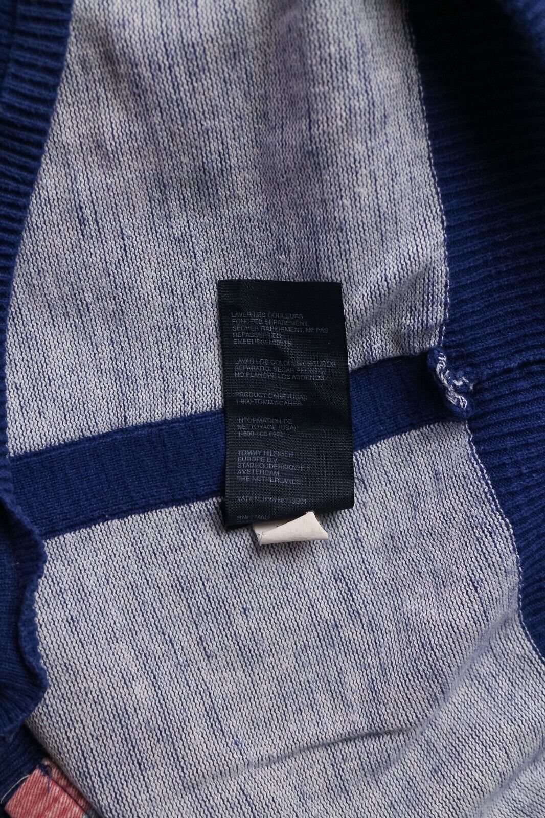 Tommy Hilfiger Denim Men Jumper Knit Casual Blue … - image 6