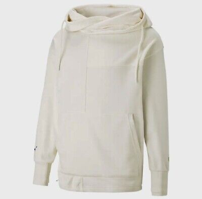 Puma Gen-G Gaming Logo Pullover Hoodie ; Mens Medium Off White Hoodie ...