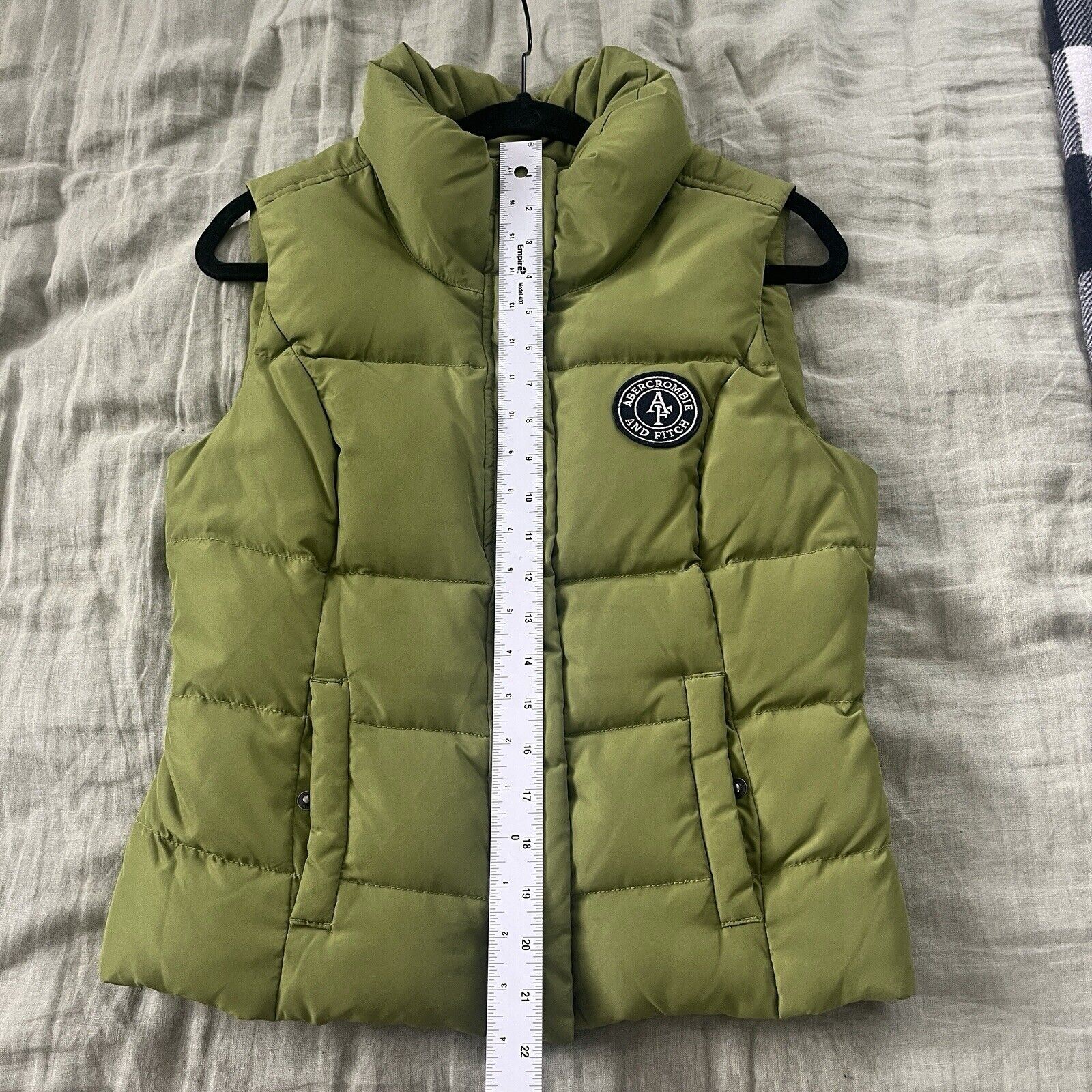 Abercrombie And Fitch Puffer Vest Down Filled Wom… - image 9