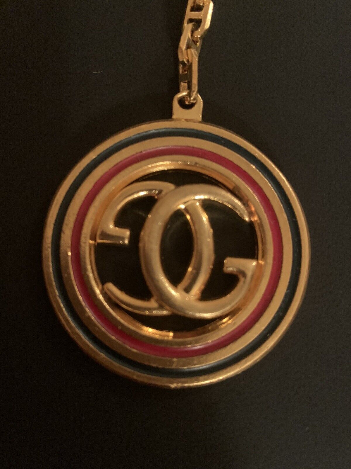 Authentic Gucci GG Monogram Keychain Vintage - image 3