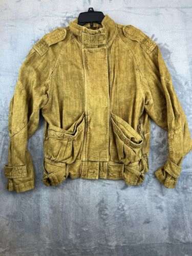 Free People Jayde Safari Military Jacket Size Smal