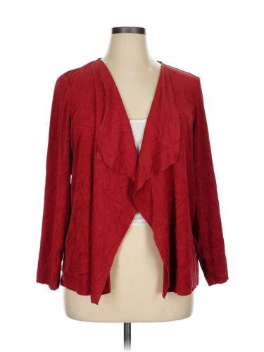 Alfred Dunner Women Red Jacket 16