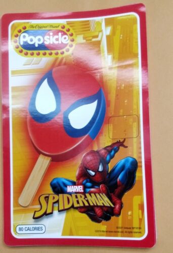 Wholesale price 25 Spiderman popsicle brand Ice Cream Truck, push cart  Sticker | eBay