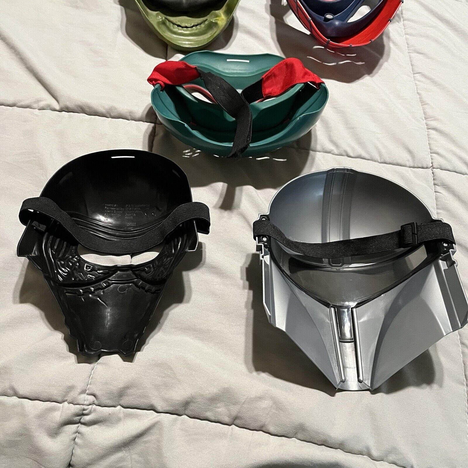 Kids Lot of 5 Superhero Masks Halloween Cosplay D… - image 8