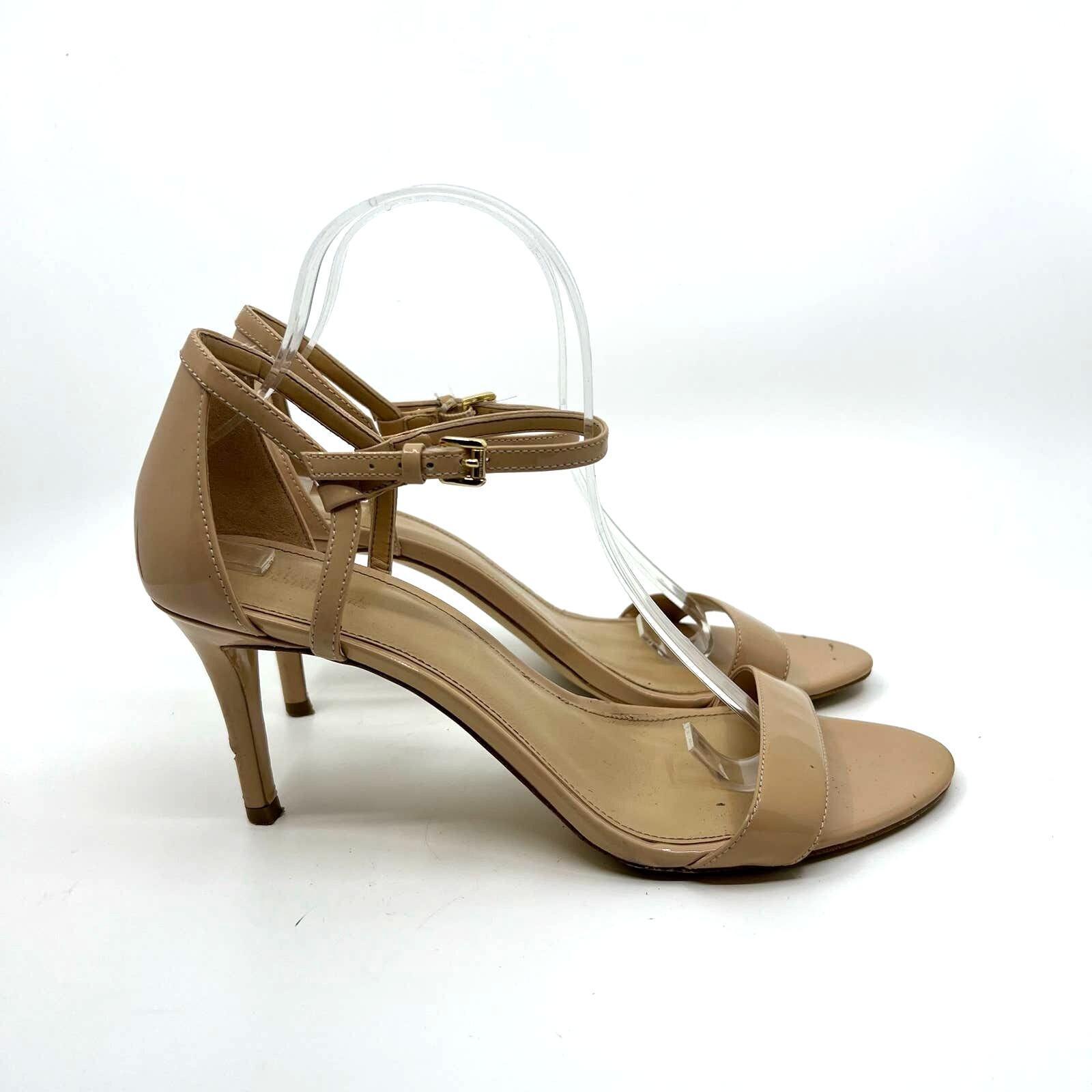 Michael Kors Nude Patent Leather Sandals Women's … - image 3