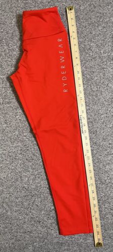 Ryderwear Red Scrunch Butt Women’s Leggings Medium