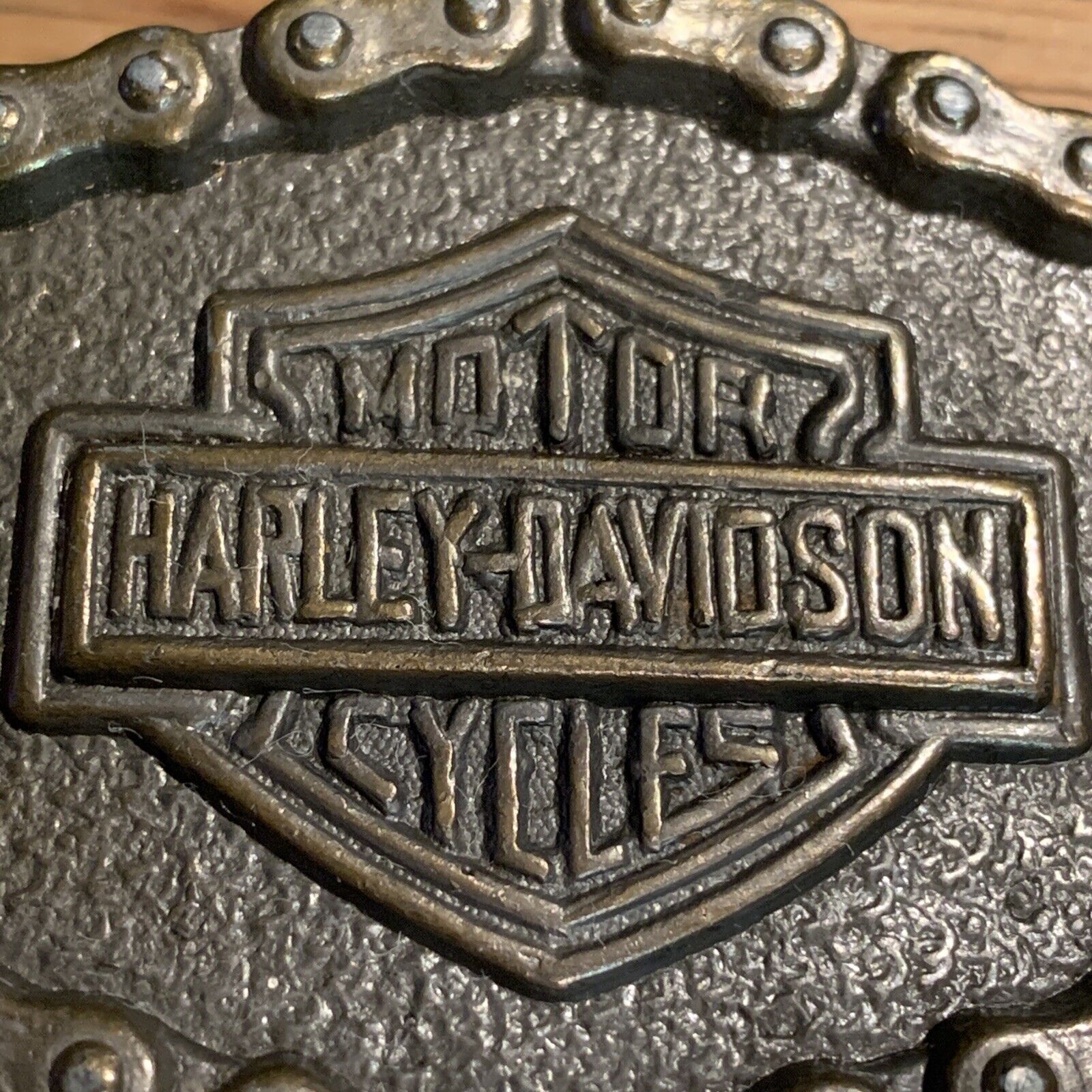 Harley Davidson Motorcycle Chain 1970s Vintage Bi… - image 5