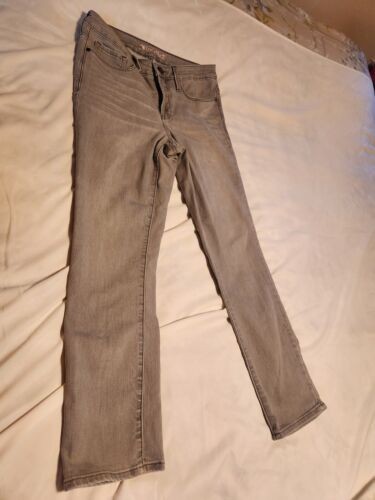 ATHLETA Sculptek Jeans Womans Size 6  Grey Skinny 