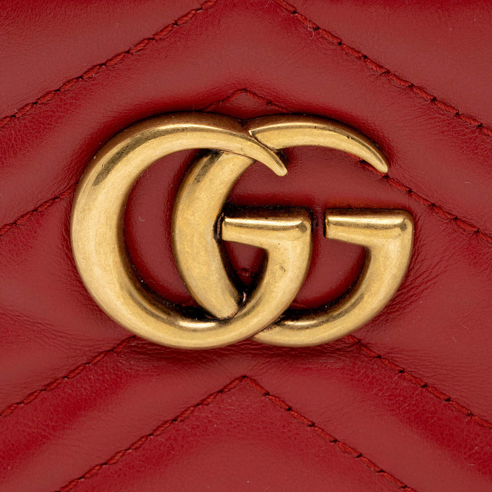 Gucci Matelasse Leather GG Marmont Round Mini Bac… - image 20