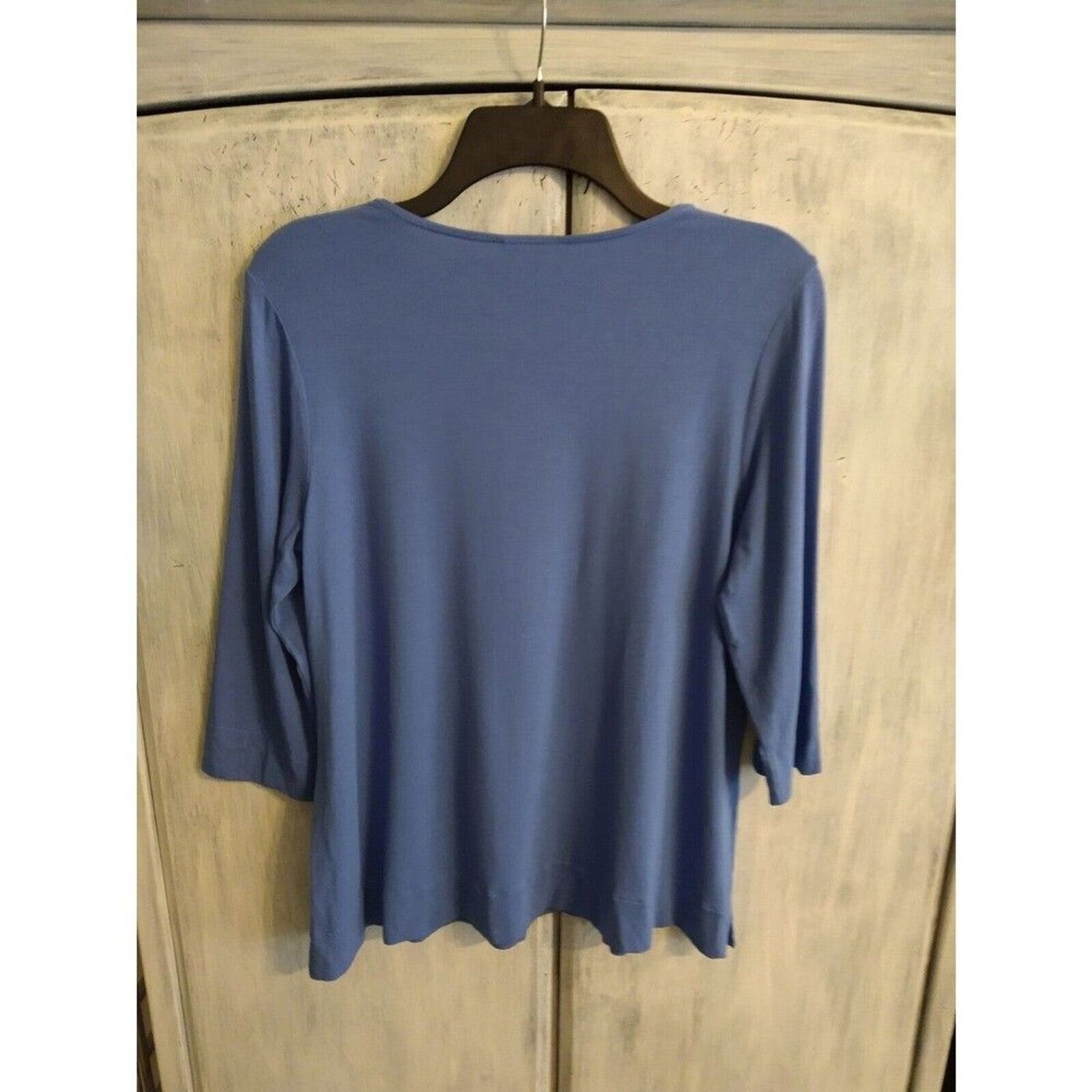 J.jill wearever collection Small blue  top - image 5