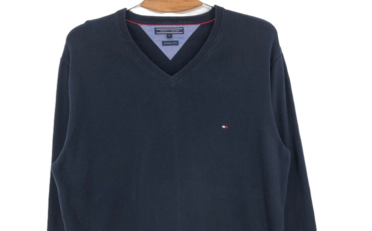 TOMMY HILFIGER Men Premium Cotton Casual Jumper S… - image 3