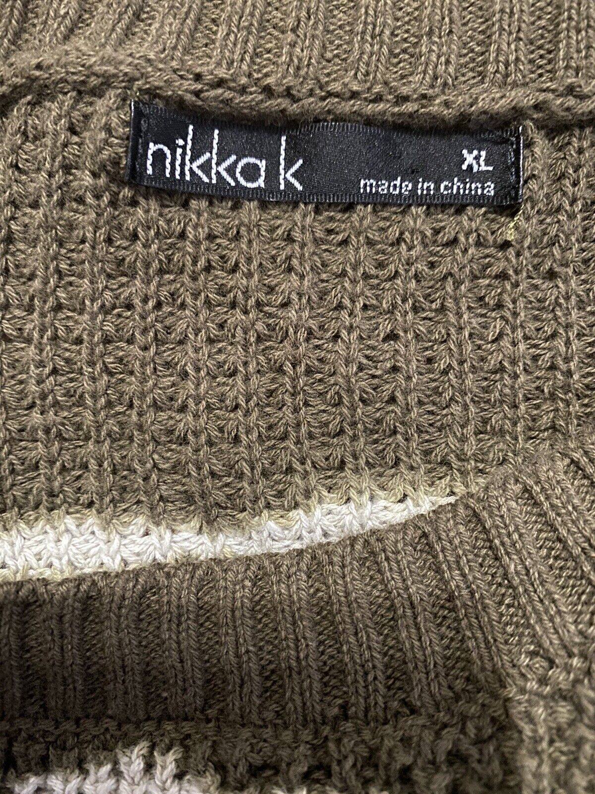 Nikka K Women’s green sweater size XL - image 5