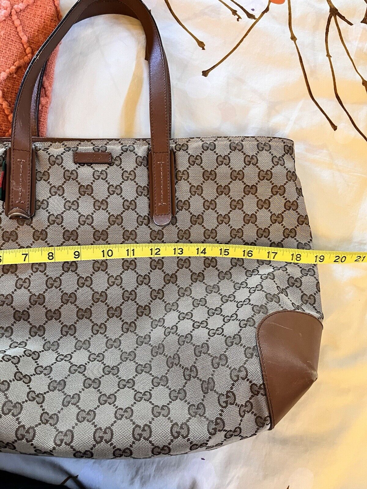 Gucci Canvas Tote shopper - image 17