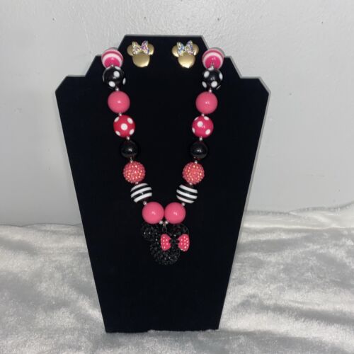 BaubleBar X Disney Minnie Mouse Rainbow Earrings,… - image 1