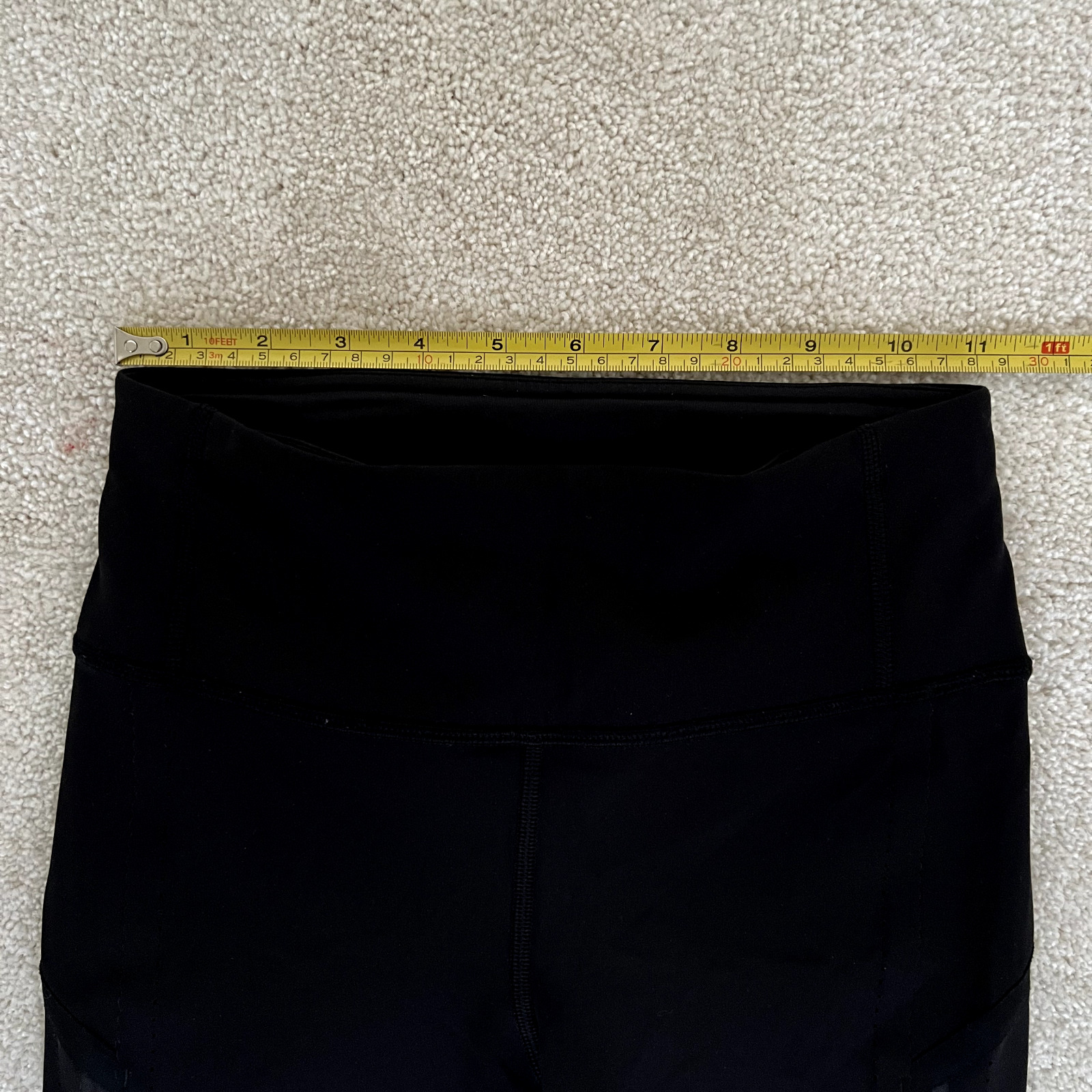 Lululemon Smooth Stride Crop Black Size 2 Stylish… - image 2