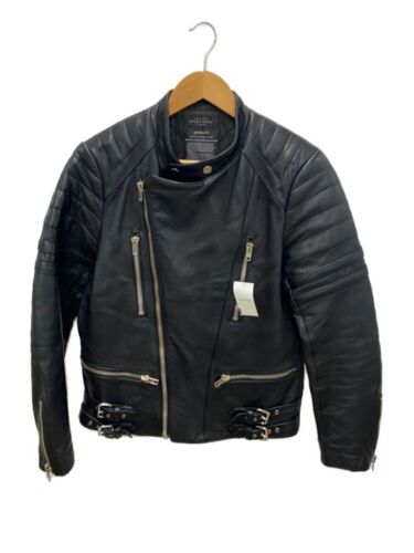 UNUSED RIDER JACKET DOUBLE 2 COW LEATHER Black SOL