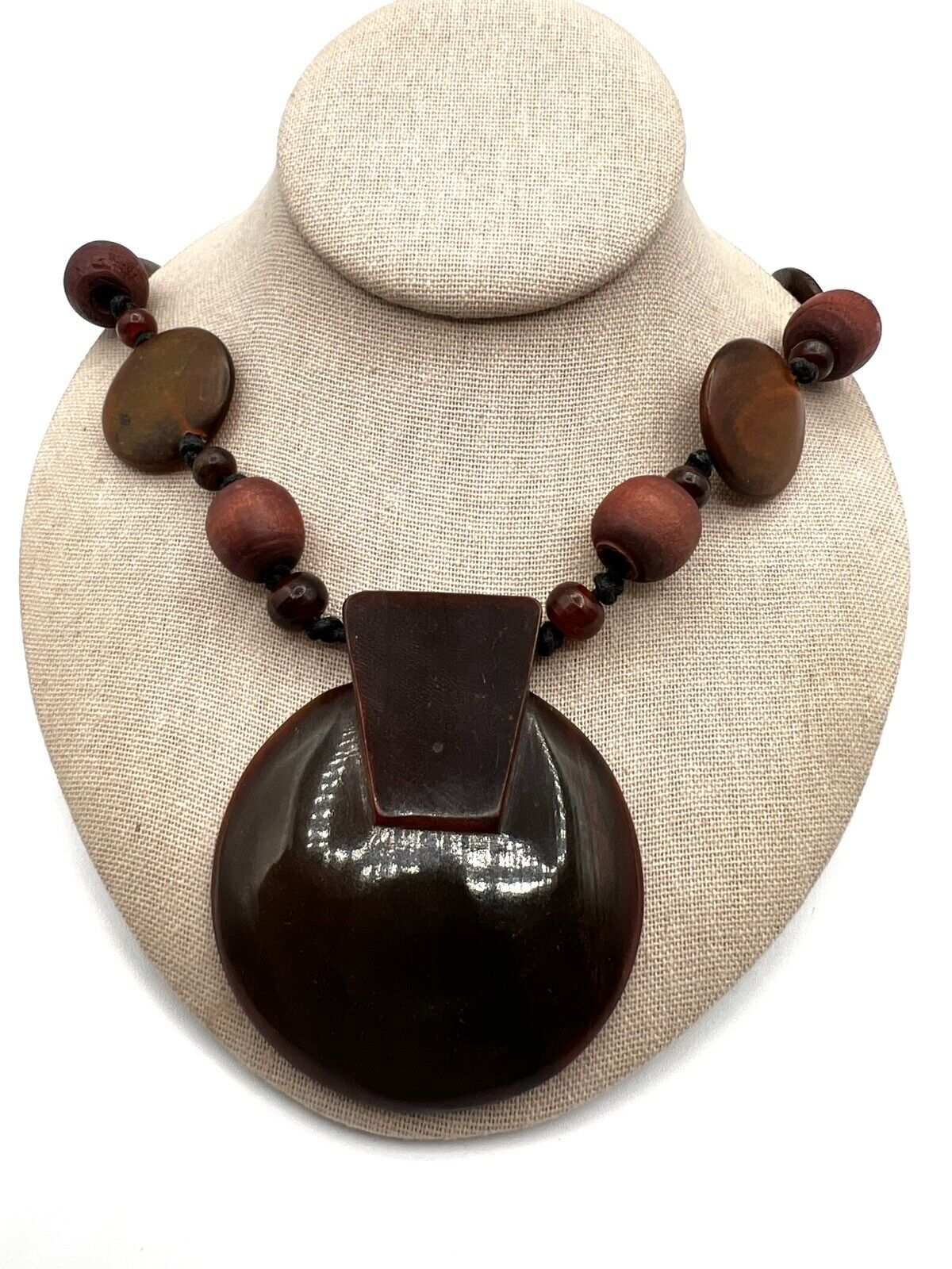 Vintage Bakelite Necklace - image 1