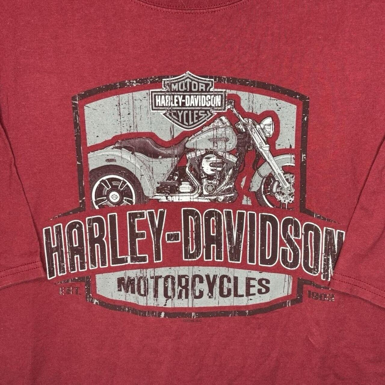 Harley Davidson Motorcycles Y2K Biker Tee 2XL - image 3