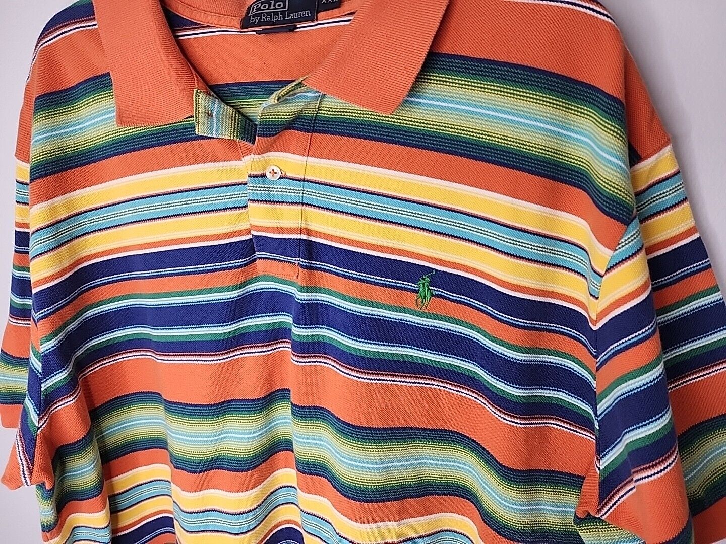 Polo Ralph Lauren Polo Shirt Men 2XL Multicolor S… - image 3