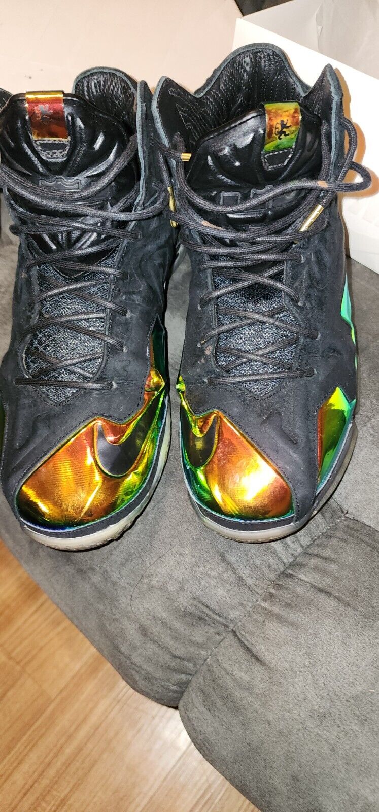 Size 9 - Nike LeBron 11 EXT QS Kings Crown - image 3