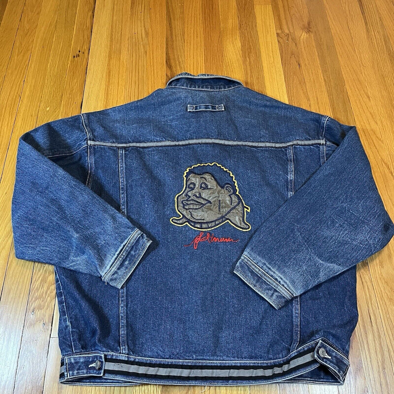 Vintage Y2K Fat Albert Fubu 42” Jeans + XL Denim … - image 20