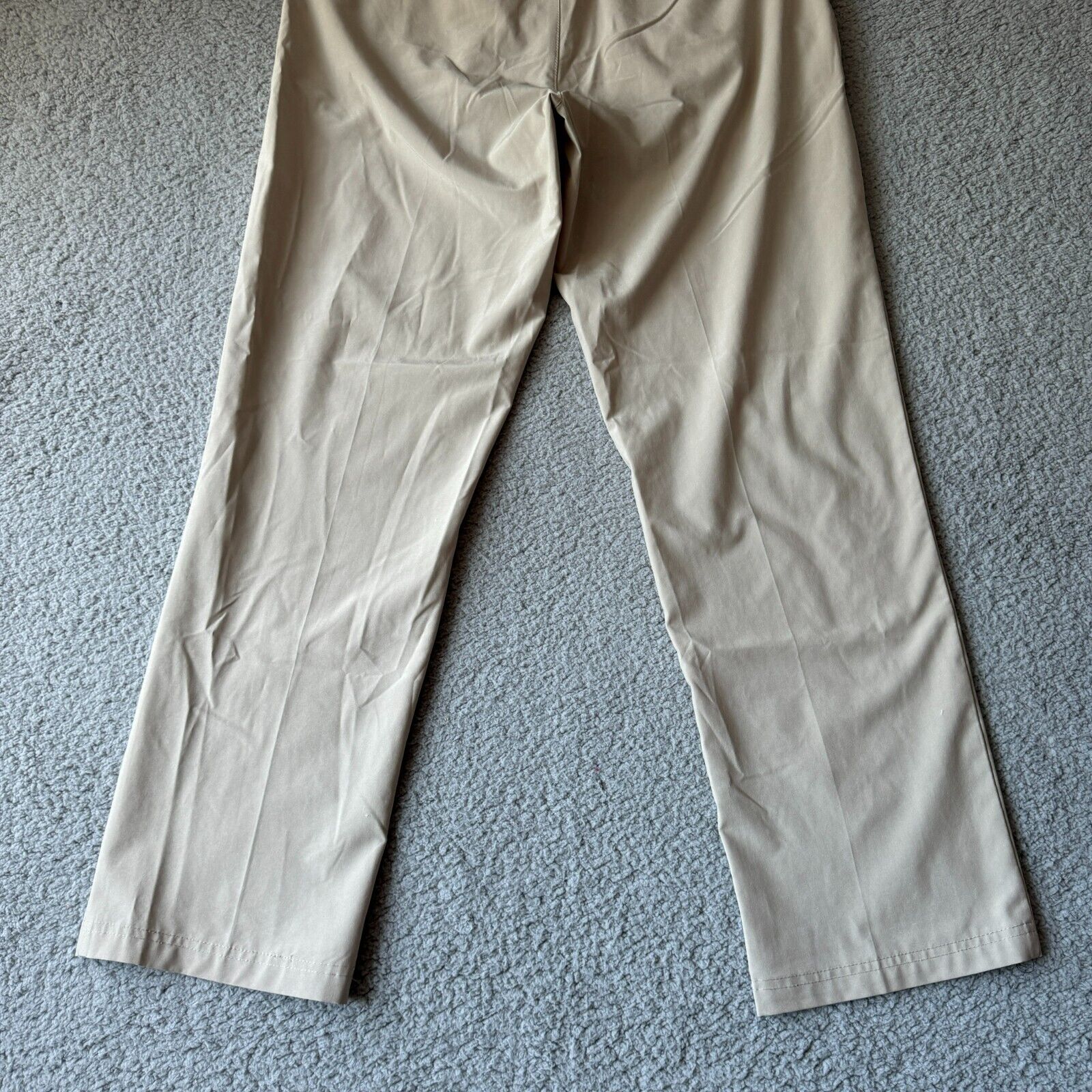 IZOD Golf Pants Mens 36x32 Beige Swingflex Straig… - image 9