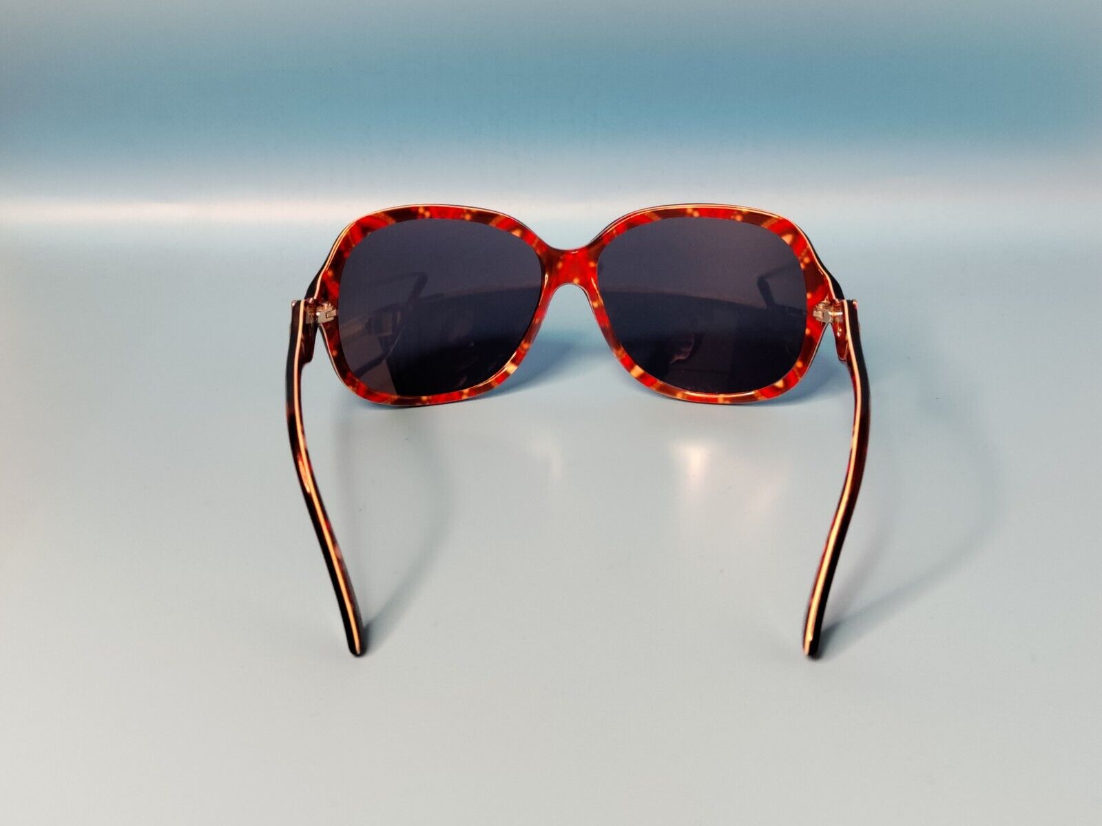 VINTAGE EMILIO PUCCI DARK RED ACETATE SUNGLASSES … - image 10