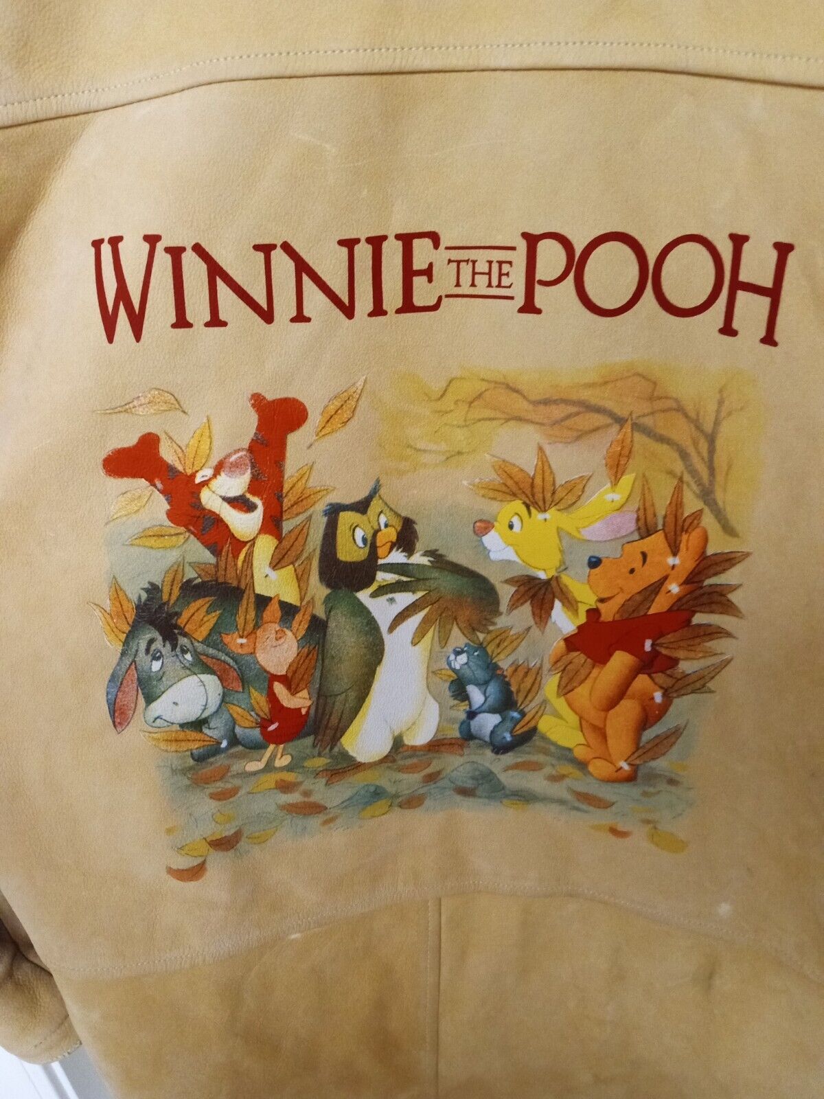 90s The Disney Store Winnie the Pooh Leather Jack… - image 9