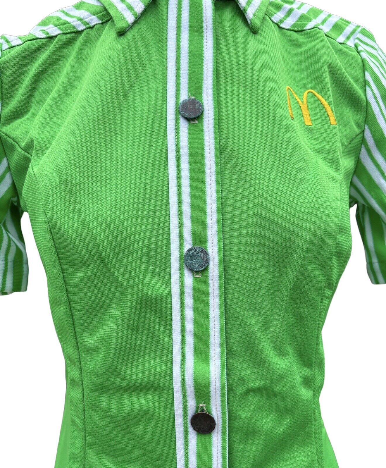 Vintage 70’s McDonald’s Deadstock Shirt Uniform W… - image 2