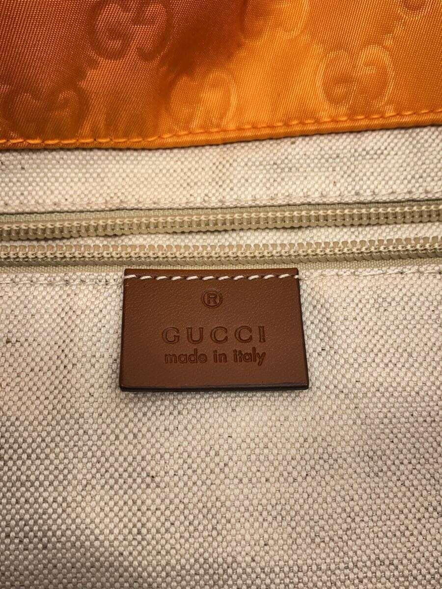 Gucci Tote Bag Gg Nylon/Nylon/Ylw - image 5