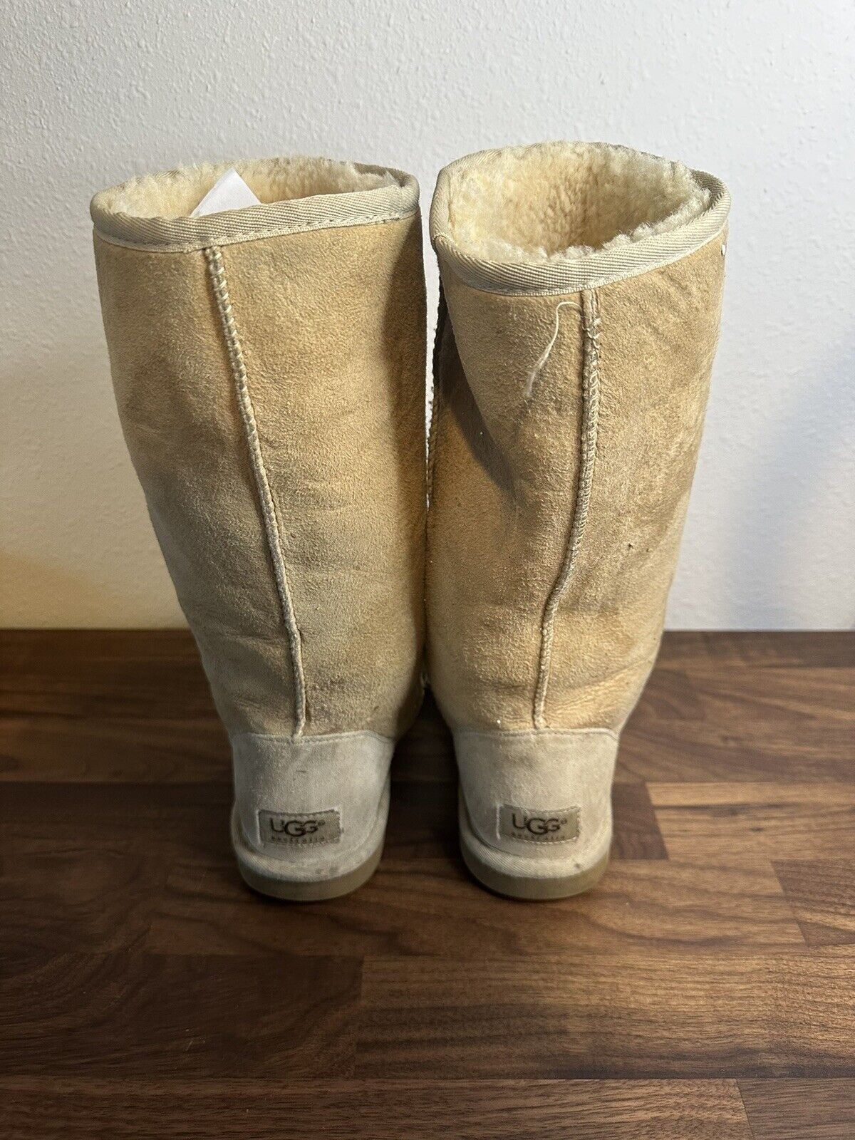 UGG Australia Beige Sheepskin Tall Winter Comfort… - image 7