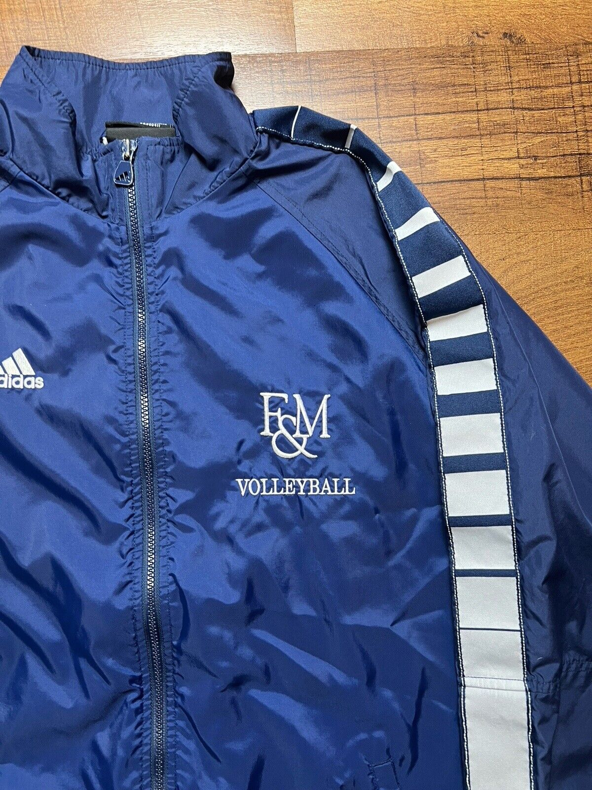 VTG Mens Adidas Franklin & Marshall Volleyball Wi… - image 3