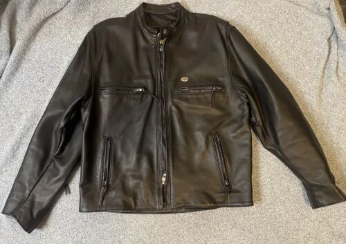 Harley Davidson Genuine Leather Jacket Size L - image 1