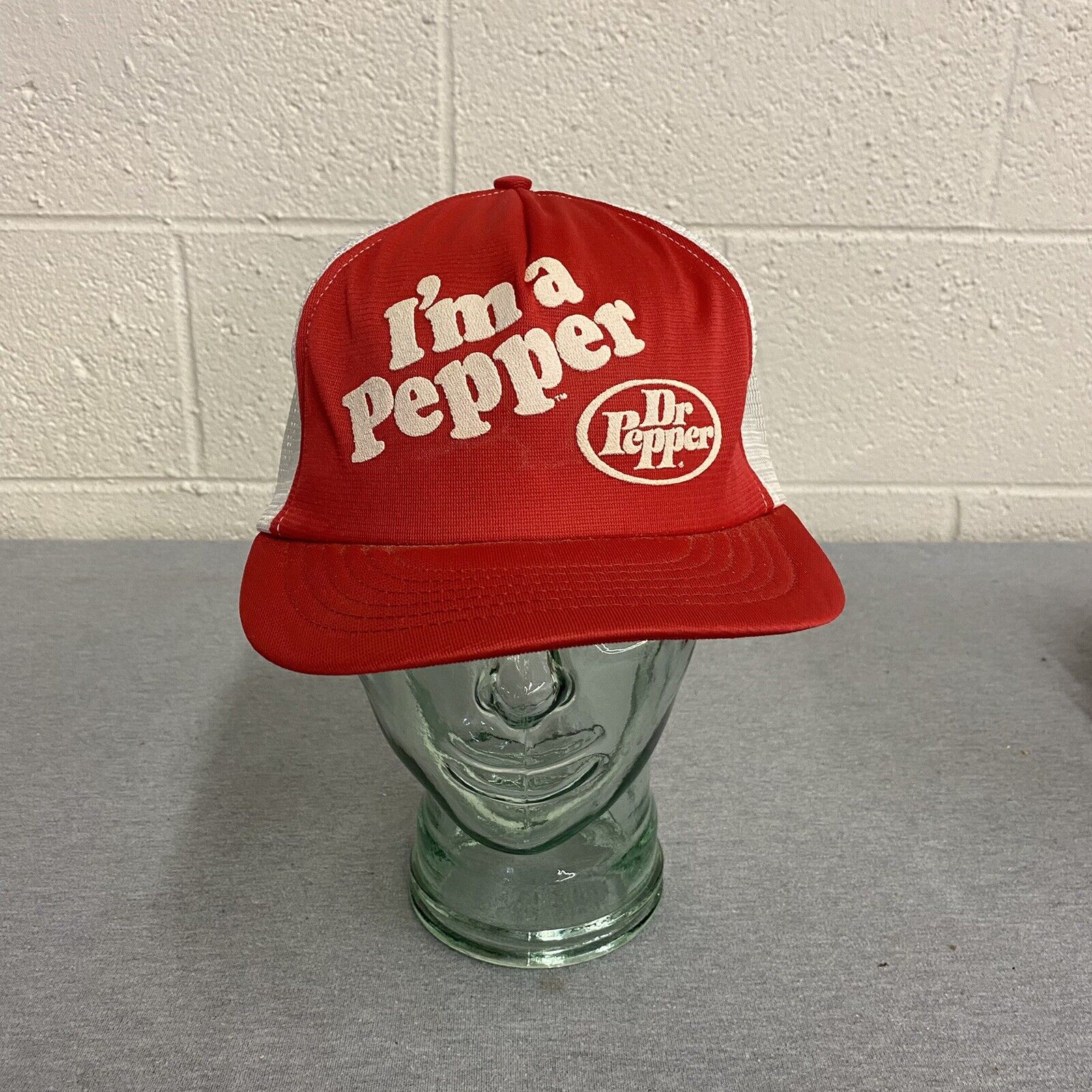 I'm a Pepper Dr. Pepper Adjust-A-Tab Mesh Trucker… - image 1