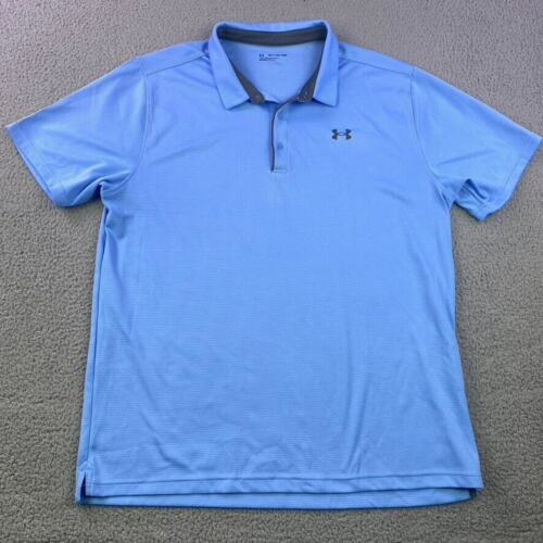 Under Armour Loose Golf Performance Polo Shirt Me… - image 1