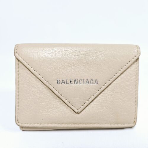 AUTHENTIC BALENCIAGA PAPIER MINI TRI-FOLD COMPACT… - image 1