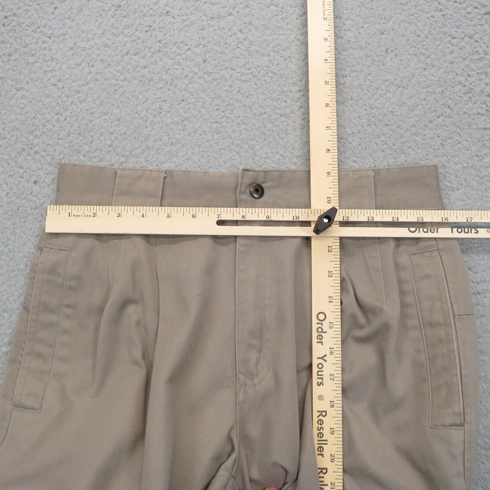 VTG Bugle Boy Pants Men 32 Baggy Parachute Milita… - image 11