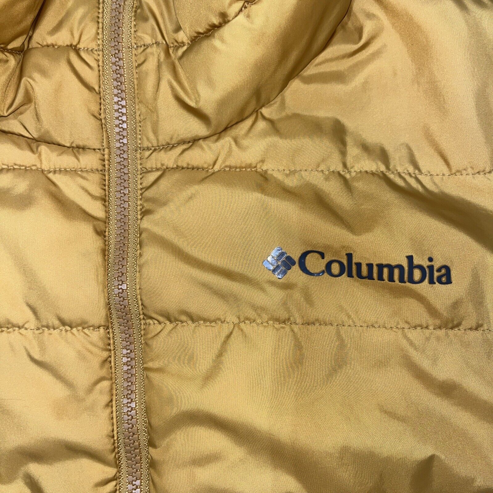 Columbia Lightweight Puffer Jacket Men’s Medium Y… - image 4