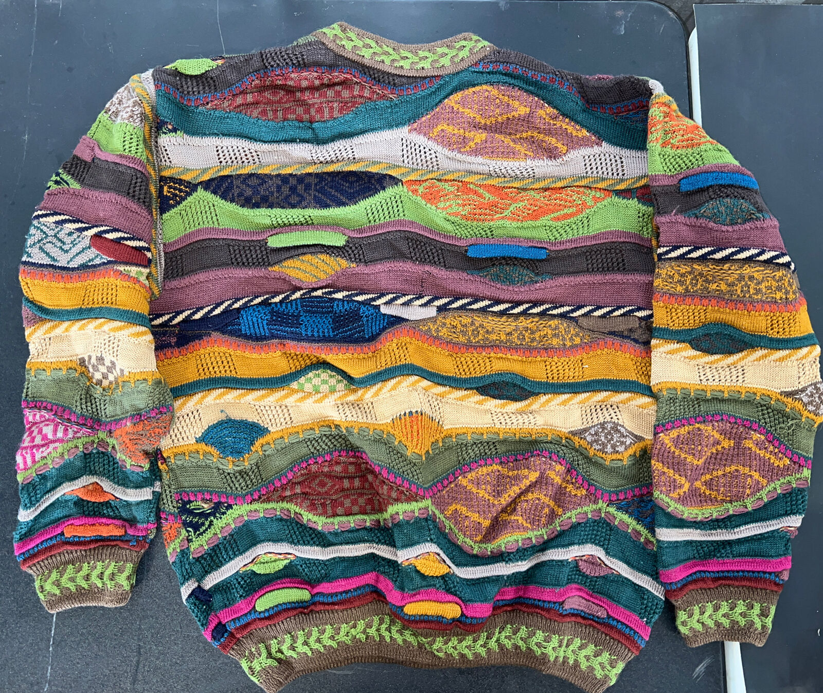 RARE VTG COOGI AUSTRAILA SWEATER BIGGIE SMALLS CO… - image 3