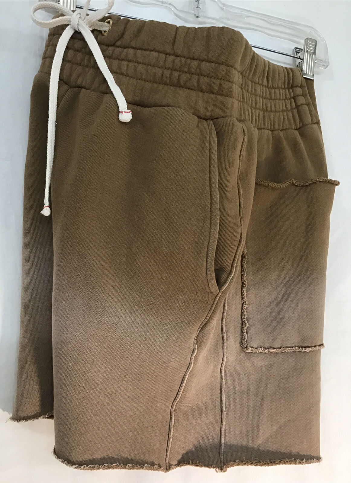 Les Tien Heavy Weight Yacht Sweat Shorts Brown Ho… - image 3